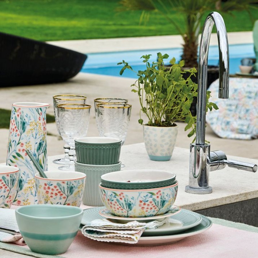 Чайная чашка Alice dusty green 400 мл